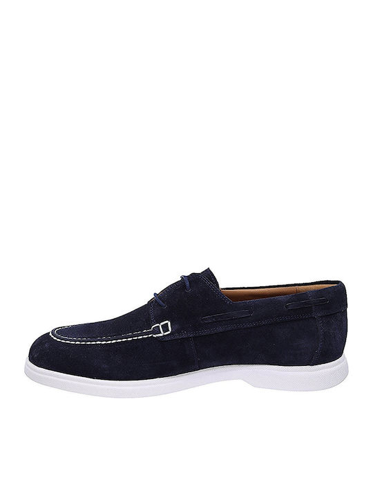 Men's Suede Casual Shoes Blue