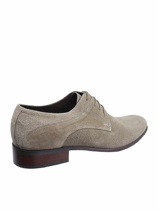 Leder Herren Freizeitschuhe Beige
