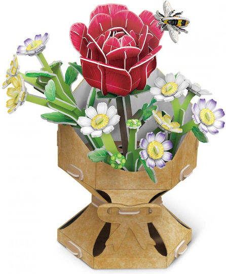 Bouquet Of Roses Puzzle 3D 120pcs