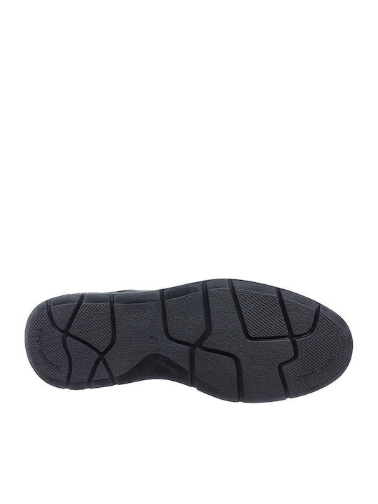 Leather Black Men's Boots Anatomical