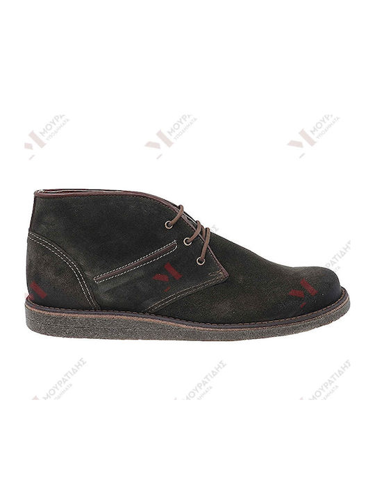 Leather Green Men's Boots