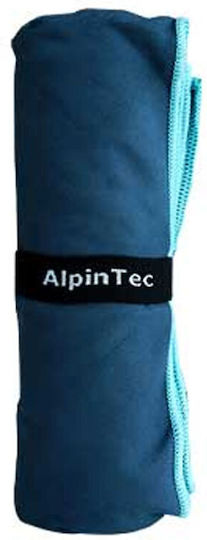 AlpinPro Microfiber Body Towel Blue 90x180cm