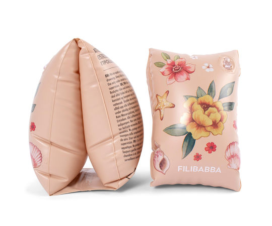 Filibabba Swim Wings Ocean Blossom Children's Armbands Flower Design 1 set
