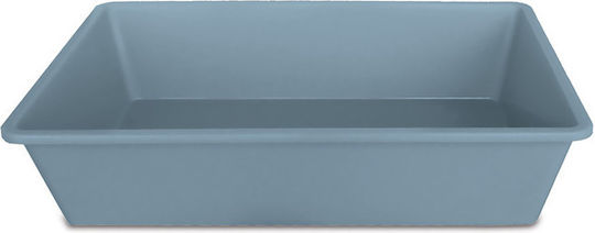 Stefanplast Cat Litter Tray 2 Cat Basin Blue L50 x W32 x H12cm