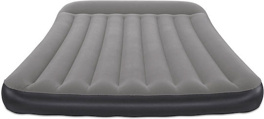 Bestway Φουσκωτό Στρώμα Ύπνου King Size με Ενσωματωμένη Ηλεκτρική Αντλία 150x203x30εκ. Γκρι