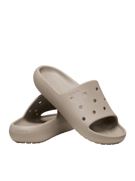 Men's Slides Beige