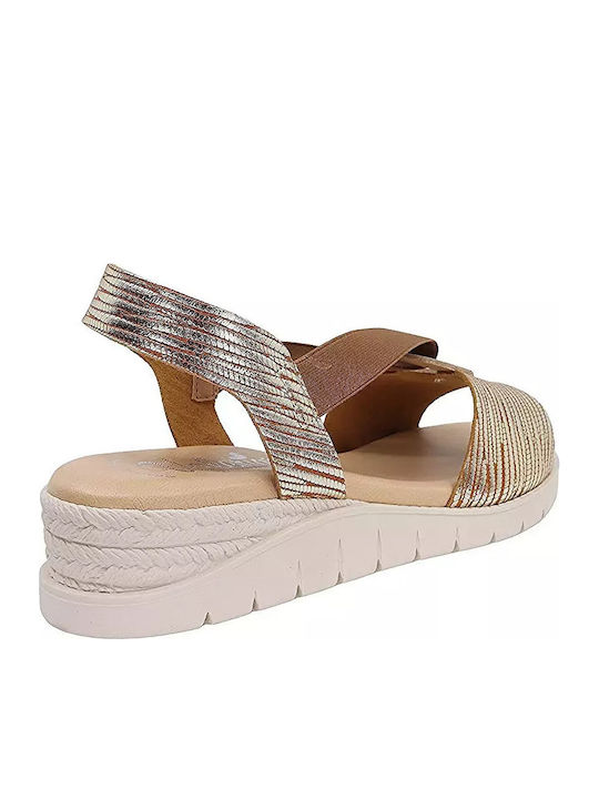 Anatomic Women's Leather Platform Shoes Tabac Brown