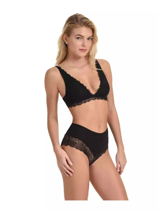Miss Rosy Bralette Σουτιέν Μαύρο