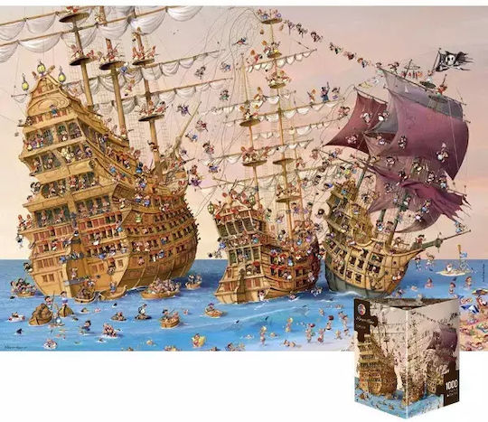 François Ruyer Pirates 1000 Pieces Puzzle 2D 1000pcs