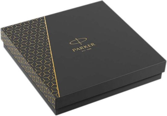 Parker Desk Set with Notebook and Pen IM Premium Black Gold 2pcs