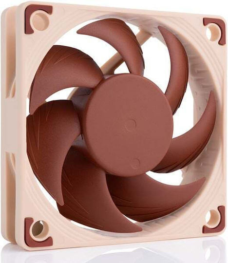 Noctua Case Fan 60mm with Without LEDs Lighting and Connection 4-Pin PWM 1pcs Brown