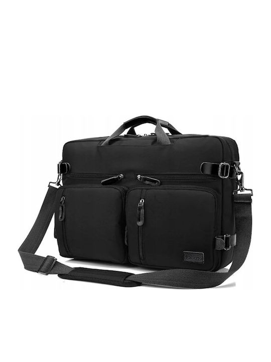 Zagatto Rucsac Impermeabil Pentru Laptop 17.3 Cu Port USB În Culoare Neagră ZG245