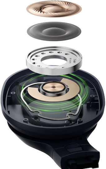 Belkin Soundform Surround Wireless / Wired Over Ear Headphones with 60 hours of Operation and Quick Charge Blue
