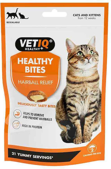 Mark & Chappell Hairball Remedy Răsfățuri cu Pui Pui pentru Pisici Adulte 65gr