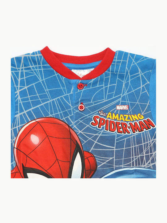 Marvel Pijama pentru copii De vară Albastru