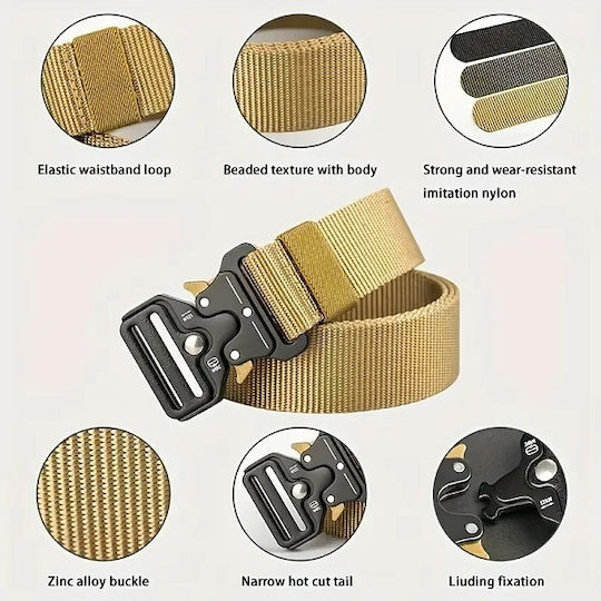Military Quick Insurance Belt 40mm Black