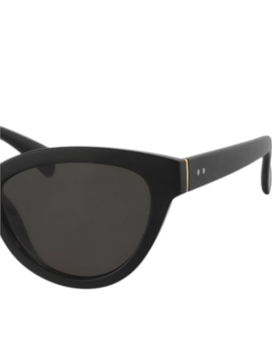 Paolo Moss Women's Sunglasses with Black Frame and Black Lens 2013063411
