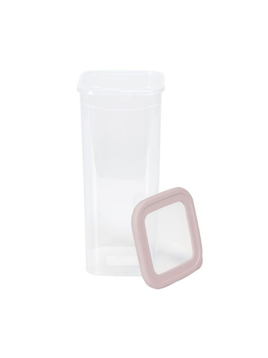 Viosarp Vase General Use with Lid Plastic Transparent 1800ml