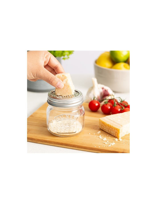 KIlner Βάζο Γενικής Χρήσης με Αεροστεγές Καπάκι από Ανοξείδωτο Ατσάλι Διάφανο 250ml 1τμχ