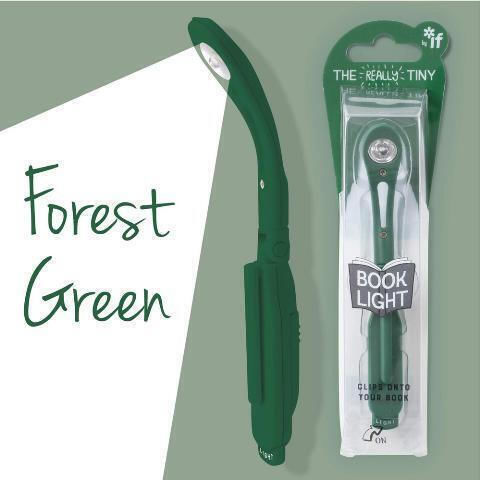 IF Forest LED Светлина за Книга с Щипка Зелен