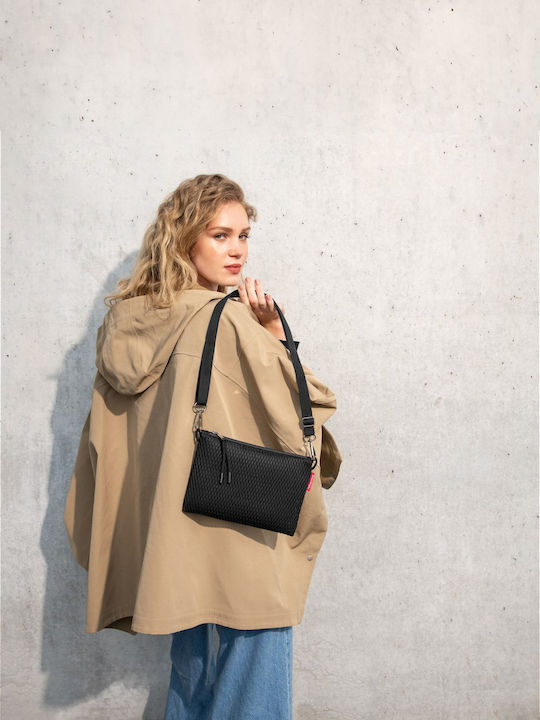 Damentasche Schultertasche Schwarz
