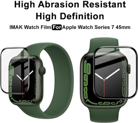 Imak Displayschutzfolie für das Apple Watch Serie 7/8/9, Apple 1Stück