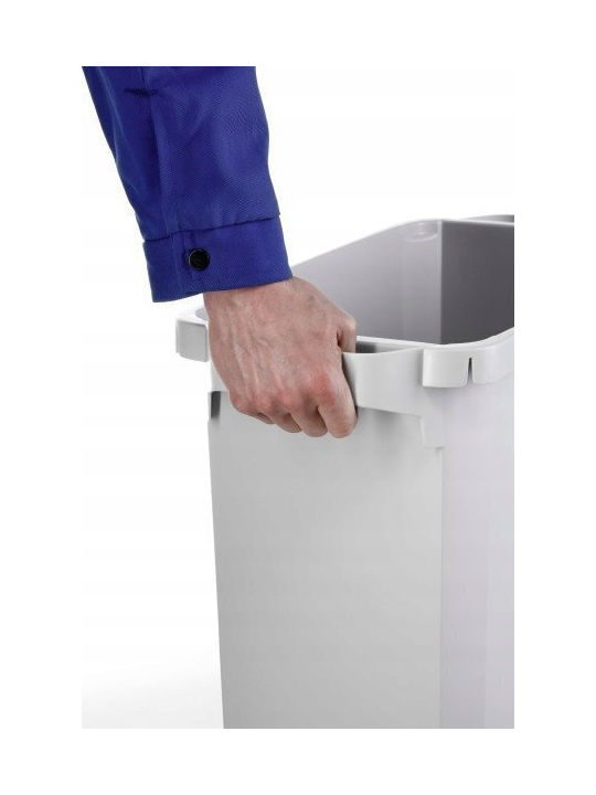 Durable Κάδος Απορριμμάτων Πλαστικός Λευκός 60lt