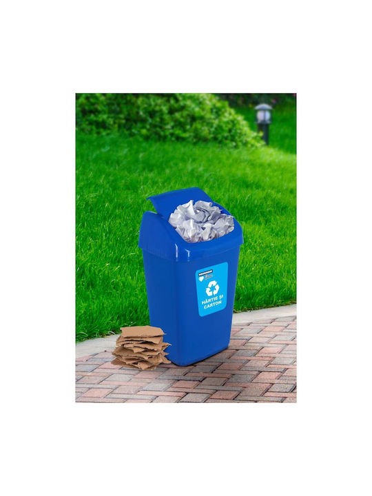 35 L Eco-Recyclingbehälter Blau