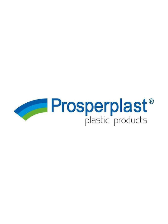 Prosperplast Waste Bin Waste Plastic Blue 90lt 1pcs