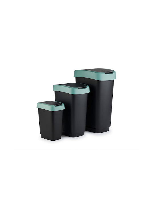 Rotho Babydesign Twist Coș de Gunoi Plastic Verde 25lt 1buc