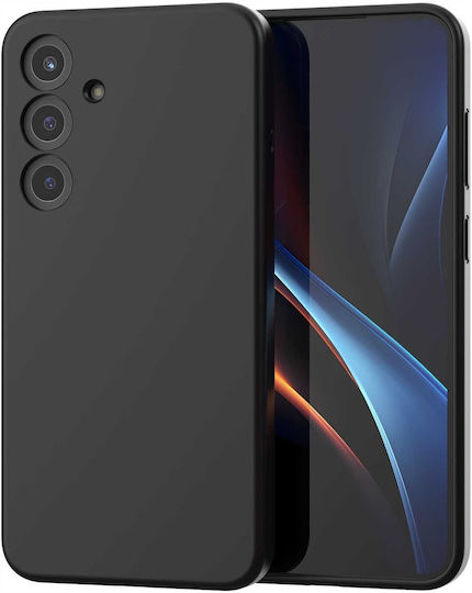 Spacecase Silicone Back Cover Σιλικόνης Μαύρο (Galaxy S25+)