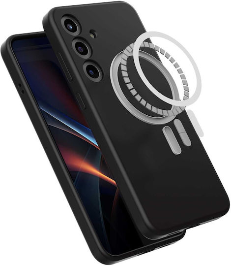 Spacecase Silicone Back Cover Σιλικόνης Μαύρο (Galaxy S25+)