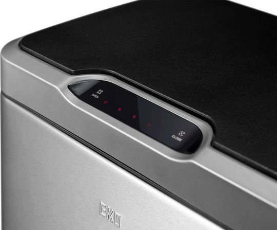 Eko Mirage Waste Bin Made of Stainless Steel with Silver Sensor 30lt