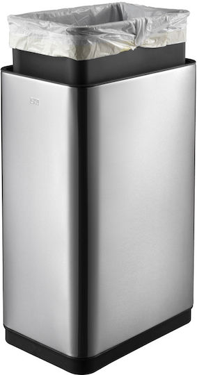 Eko Mirage Waste Bin Made of Stainless Steel with Silver Sensor 30lt