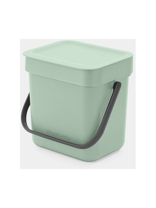 Brabantia Coș Sort & Go De Gunoi Din Plastic Verde 3lt