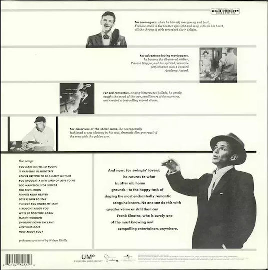 Songs Swingin' Lovers Lp