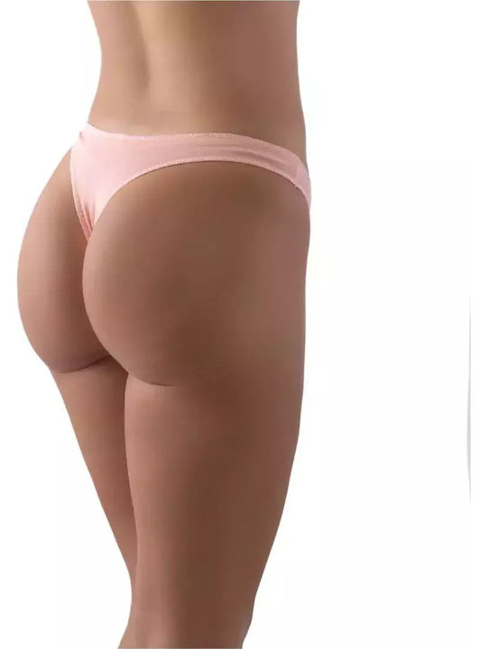 5 Senses Cotton Women's String MultiPack Pale Colour
