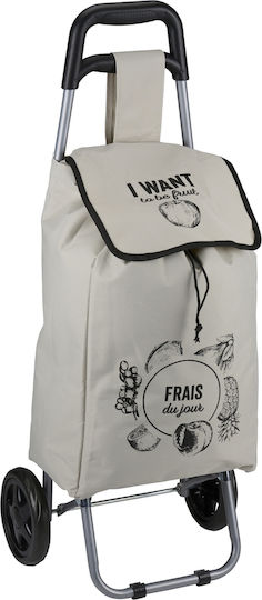 Shopping Trolley Blue 91x34x26cm