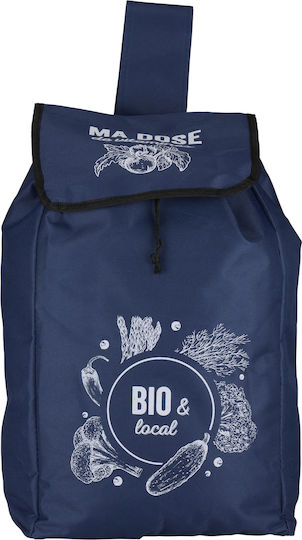 Shopping Trolley Blue 91x34x26cm