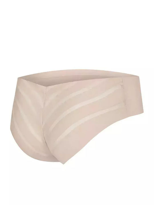 String Panty Γυναικείο String χωρίς Ραφές Μπεζ
