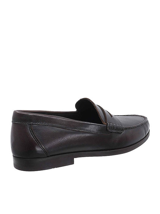 Men's Leather Casual Shoes Brown