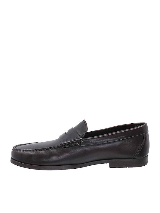 Men's Leather Casual Shoes Brown