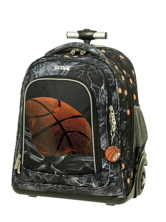 Polo Trolley Mover School Bag Trolley Elementary, Elementary Basket with Water Bottle Holder 30Liters 2025
