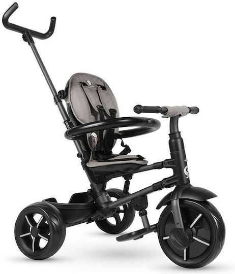 Q Play Rito Eva Star S380-11 Kids Tricycles with Parental Handle for 3+ Years Black
