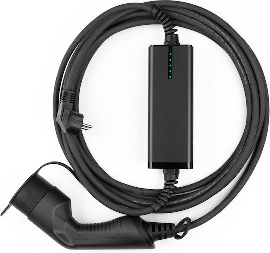 Besen Φορητός Μονοφασικός Σταθμός Φόρτισης 3.6kW με Ενσωματωμένο Καλώδιο Type 2 (BN-20)