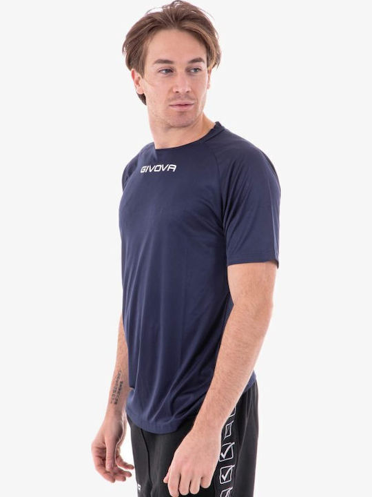 Athletic T-shirt Navy Blue
