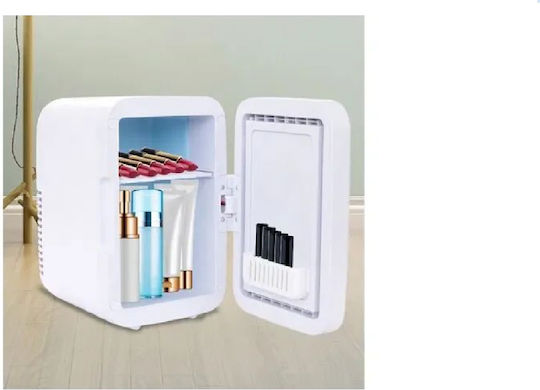 SPV Cosmetic Refrigerator 4lt with Mirror with LED Lighting & Heating Function White