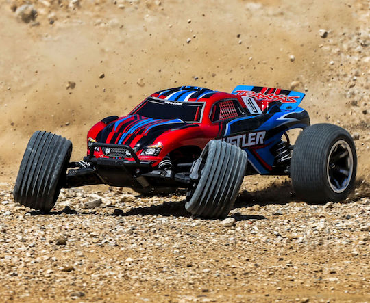 Traxxas Rustler Τηλεκατευθυνόμενο Αυτοκίνητο 2WD Ροζ