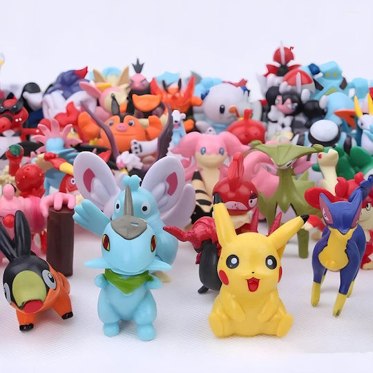Set de Figurine Pocket Monster 144 Piese Miniaturi Figuri Iconice Din Serie