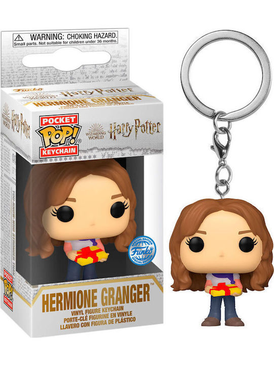 Funko Pocket Pop! Keychain Filme: Hermione Granger Figurină (Sărbătoare) Exclusiv